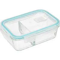 5five Simply Smart Boîte à lunch en verre, 2 compartiments, 700 ml