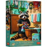 Trefl Puzzle 1000 pièces Premium Plus « Le jour de la lessive » -