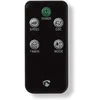 Nedis S004539 - Télécommande ventilateur noir -