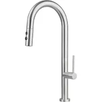 Deante Kitchen faucet with pull-out spout - 2 types of spray