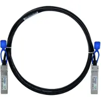 BlueOptics Câble compatible MikroTik XS+DA0002 BlueLAN 25GBASE-CR passif SFP28 vers SFP28 Direct Attach, 2 mètres, AWG30 (XS+DA0002-BL)