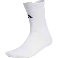 Adidas Chaussettes de sport 'TENNIS CREW SOCKS CUSHIONED 1 PAIR' noir / blanc