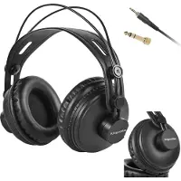 Krüger&Matz KM0885 Casque filaire Monitor, 3,5 jack, 1200 mW, noir