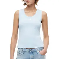 Tommy Hilfiger Débardeur Essential Ribbed Flag Embroidery Slim Femmes