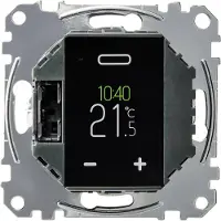 Merten Régulateur de température programmable universel avec écran tactile (MEG5776-0000)