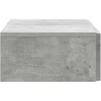 vidaXL Table d'appoint murale, 87,5 x 34,5 x 17 cm, en panneaux de particules