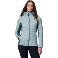 Columbia Powder Pass Ii Hybrid Jacket Bleu XL Femme