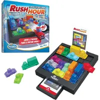 Ravensburger ThinkFun Rush Hou- Jeu de logiqu-Casse-tête-Embouteillage-40 défis 4 niveau-1 Joueur ou plus-dès 8 ans--Mixte-6600