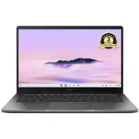Asus Chromebook CX1405, écran tactile de 14 pouces, processeur Intel Core i3-N355, 16 Go de mémoire LPDDR5, 128 Go de stockage eMMC, système d'exploitation Chrome OS
