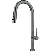 Deante Kitchen faucet with pull-out spout - 2 types of spray