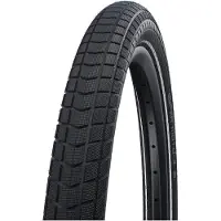 Schwalbe 55-584 Motion SUPER MOTO-X, pneu à fil, indice de charge E-50, gomme Addix Green, couleur noir avec éléments réfléchissants