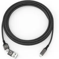 Smrter SMRTER_SPEEDY_L_BK SPEEDY Daten-& Ladekabel, Typ Lightning, 100cm, black retail