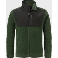 Schöffel Veste en polaire fonctionnelle 'Gregale' vert foncé / noir