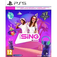 Let's Sing 2025 + 2 Micro - Uk/fr PS5 (chansons International)