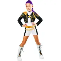 Rubies K-pop Classic Rumi Golden Costume Blanc 11-13 Years Enfants