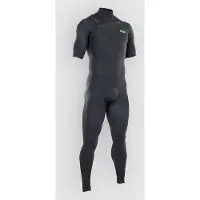 iON Protection 3/2 Mm Short Sleeve Chest Zip Neoprene Suit Noir S Homme