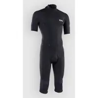 iON Element 3/2 Mm Overknee Short Sleeve Front Zip Shorty Noir L Homme