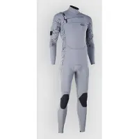 iON Seek Core 5/4 Mm Long Sleeve Chest Zip Neoprene Suit Gris L Homme