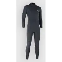 iON Seek Core 4/3 Mm Long Sleeve Back Zip Neoprene Suit Gris XL Homme