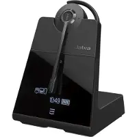 Jabra Engage 65 SE Casque Sans fil Crochets auriculaires, Arceau Bureau/Centre d'appels Noir