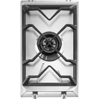 Smeg Table de cuisson à gaz encastrable 1 brûleur SRV531GH5 en acier inoxydable