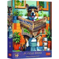 Trefl Pets & People Stuff - Les Temps des Toilettes des Corgi