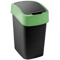 Keter Poubelle FLIP BIN 9 l noir/vert