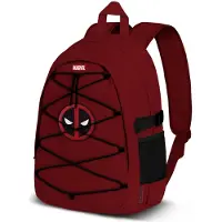 KARACTERMANIA Sac à dos Marvel Deadpool, 44 cm – Élégant et fonctionnel, idéal pour les fans de super-héros