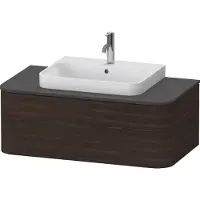 Duravit Happy D.2 Plus Meuble sous-vasque sur console suspendu, 1000x550 mm, 1 tiroir, pour vasques à poser, HP4941069690010