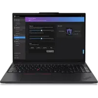 Lenovo ThinkPad T16 Gen 3 21MN - Conception de charnière à 180° - Pas de processeur - Pas de système d'exploitation - 0 Go de RAM - SSD avec chiffrement TCG Opal 2 - 40,6 cm (16 pouces)