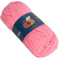 Colorations - Fil acrylique 4 mm - 50 g - Rose