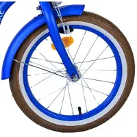 Volare Blue Cruiser vélo enfant 16 pouces filles garçons taille 105 - 120 cm à partir de 4 ans vélo léger