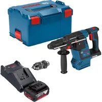 Bosch GBH 18V-26 F Professional Marteau perforateur sans fil 18 V 2,6 J SDS plus Brushless + 1x batterie 5,0 Ah + chargeur + L-Boxx