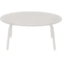 Blomus - YUA - Table d'extérieur, couleur gris soie, 80 x 80 cm