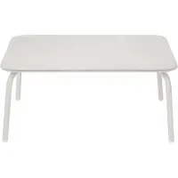 Blomus - YUA - Table basse, couleur gris soie, 80 x 80 cm