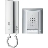 Ritto by Schneider Interphone-portier filaire Set complet 1841120 1 maison familiale argent (1841120)