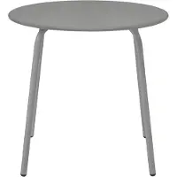 Blomus - YUA - Table d'extérieur en granit gris, 80 x 80 cm