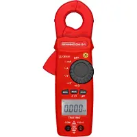 Benning Pince ampèremétrique TRMS, 1 µA-60 A CA, V CA/CC, ohms, continu, filtre passe-bas, maintien de crête, 1 pièce.