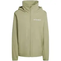 Adidas Coupe-vent Adidas Chaqueta adidas con capucha Multi Essentials 2L verde mujer pour Femme