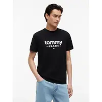 Tommy Hilfiger Dm0dm23376 Short Sleeve T-shirt Noir S Homme