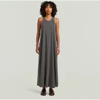 G-Star Robe Washed Tank Maxi - Gris - Femmes