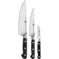 Zwilling Set de 3 couteaux PRO Couteaux de cuisine professionnels Pro