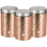 Berlinger Haus Set de rangement BH-6727 en Roségold 3 pièces