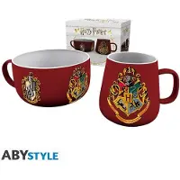 Harry Potter Harry Potter: Crests - Set Petit-Déjeuner, Tasse, Multicolore, Rouge