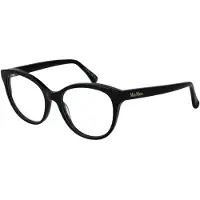Max Mara Lunettes de soleil - - Mm5102 - Noir Brillant - 52/17/140 - Synthétique - Moderne - Femme - Pont 17 mm