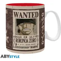 One Piece Mug One Piece Zoro Wanted