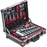 Metafranc Jeu d'outils de 131 pièces - Aluminium