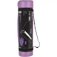 HMS Tapis de gymnastique Tapis de sol Tapis de yoga Tapis Pilates Fitness 183x61x1cm violet