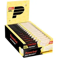 Powerbar Plus 30% Protein Bars Box Lemon Cheesecake 55g 15 Units Bleu