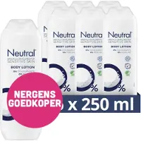 Neutral 6 lotions corporelles neutres de 250 ml